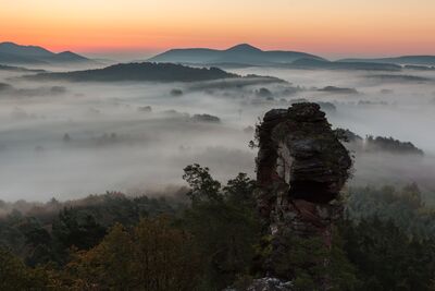 felsen, pfälzerwald, geiersteine